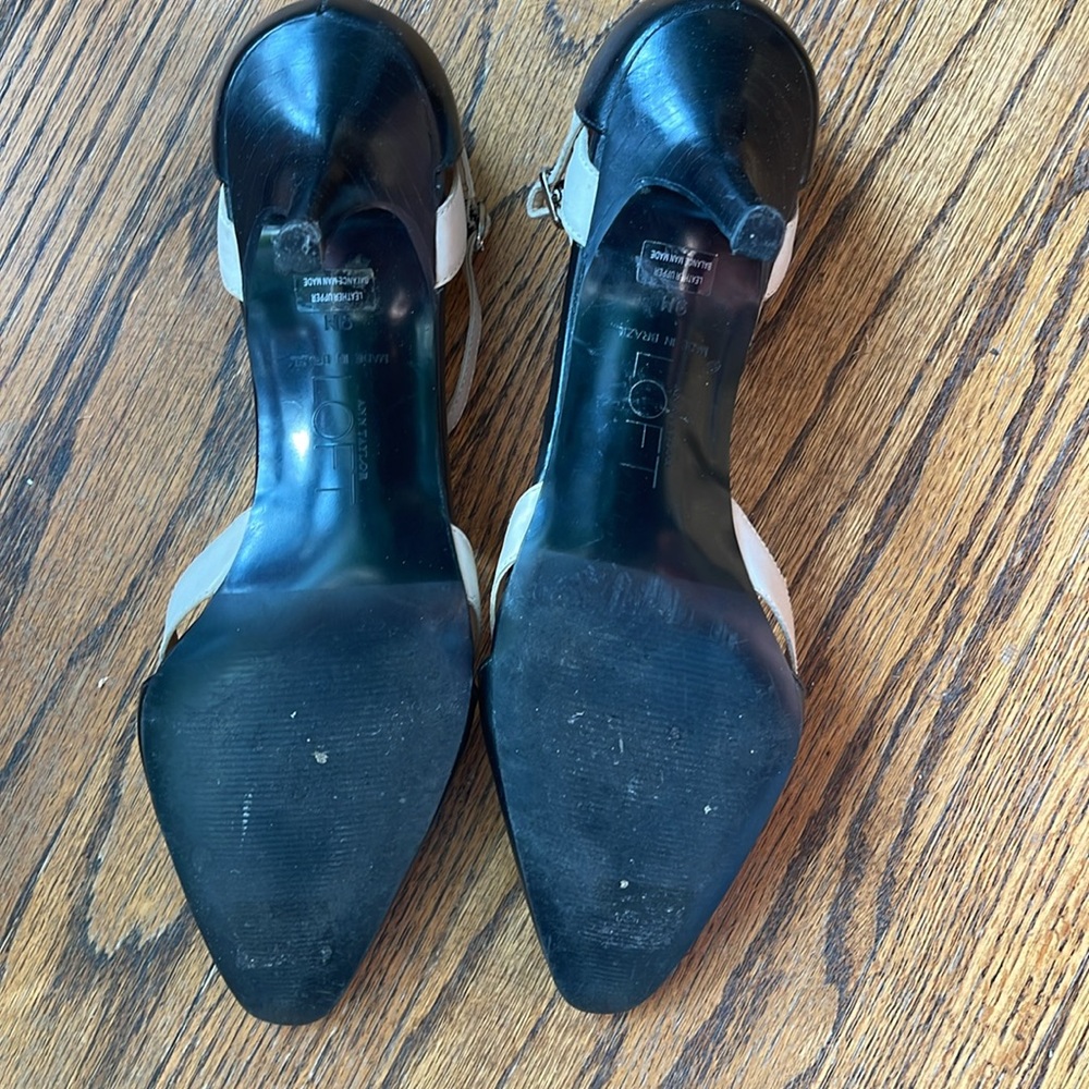 Ann Taylor Loft T-strap heels - Picture 6 of 10